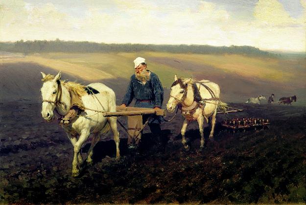 Click to Enlarge

Name: Ilya Repin - Tolstoy Ploughing - Peasants - Impwrial Russia - Peter Crawford.jpg
Size: 421 KB