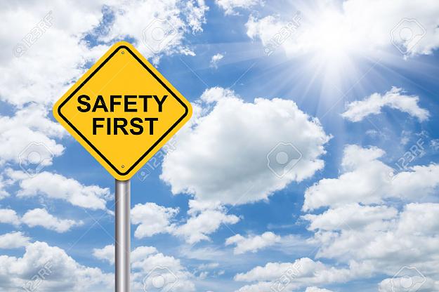 Click to Enlarge

Name: 44955095-safety-first-sign-on-blue-sky-Stock-Photo.jpg
Size: 165 KB