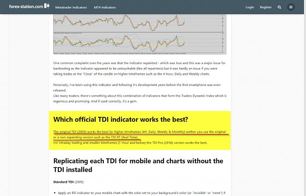 Click to Enlarge

Name: original TDI works for 4H, Daily and Weekly.png
Size: 196 KB