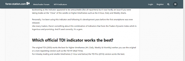 Click to Enlarge

Name: Which offical TDI indicator works best.png
Size: 55 KB