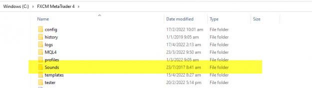 Click to Enlarge

Name: MT4 Sounds folder.png
Size: 18 KB