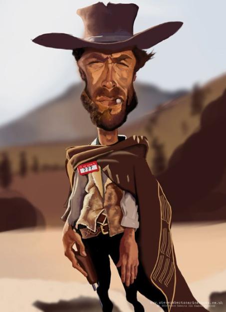 Click to Enlarge

Name: Clint Eastwood caricature 2 by Steveroberts on DeviantArt.jpg
Size: 38 KB