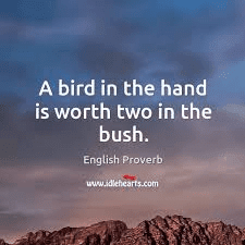 Click to Enlarge

Name: A bird in the hand is worth two in the bush_.png
Size: 27 KB