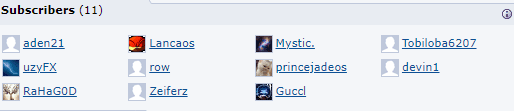 Click to Enlarge

Name: next 11 ignore list .png
Size: 5 KB