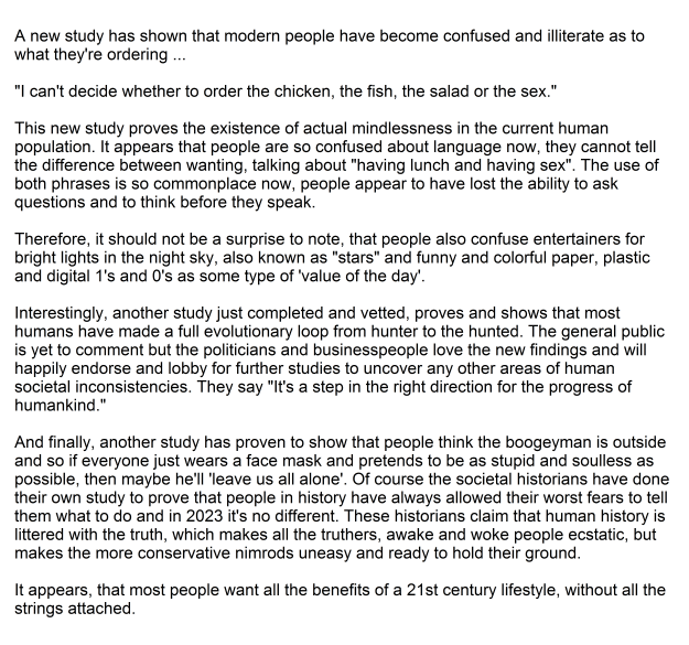 Click to Enlarge

Name: A new study has shown that modern people.png
Size: 366 KB