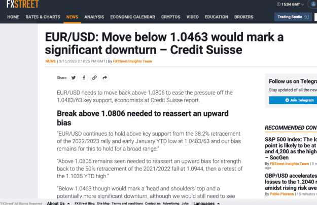 Click to Enlarge

Name: EURUSD Move below 1.0463 would mark a significant downturn – Credit Suisse 🔊 2023-03-15 11-04-5
Size: 69 KB