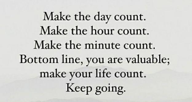Click to Enlarge

Name: Make Life Count.jpg
Size: 35 KB