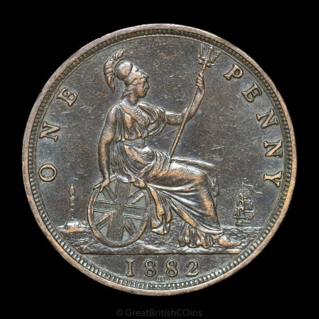 Click to Enlarge

Name: Queen Victoria 1882H Penny Coin, Old British Coins, Victorian.jpg
Size: 285 KB